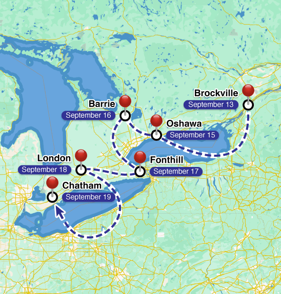 Ontario Tour 2025